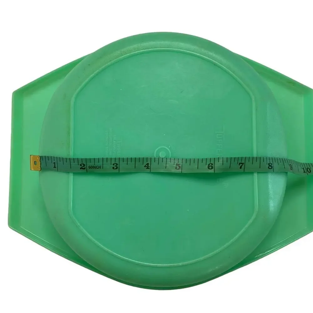 TUPPERWARE Vintage Jade Green Bowl Grater Shredder Made in USA 786-4